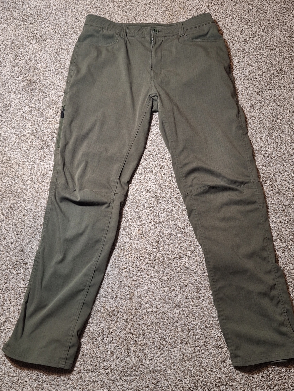 Under Armour Pants Mens 36x34 Green UA Storm Flex Trek Tactical Performance Tech
